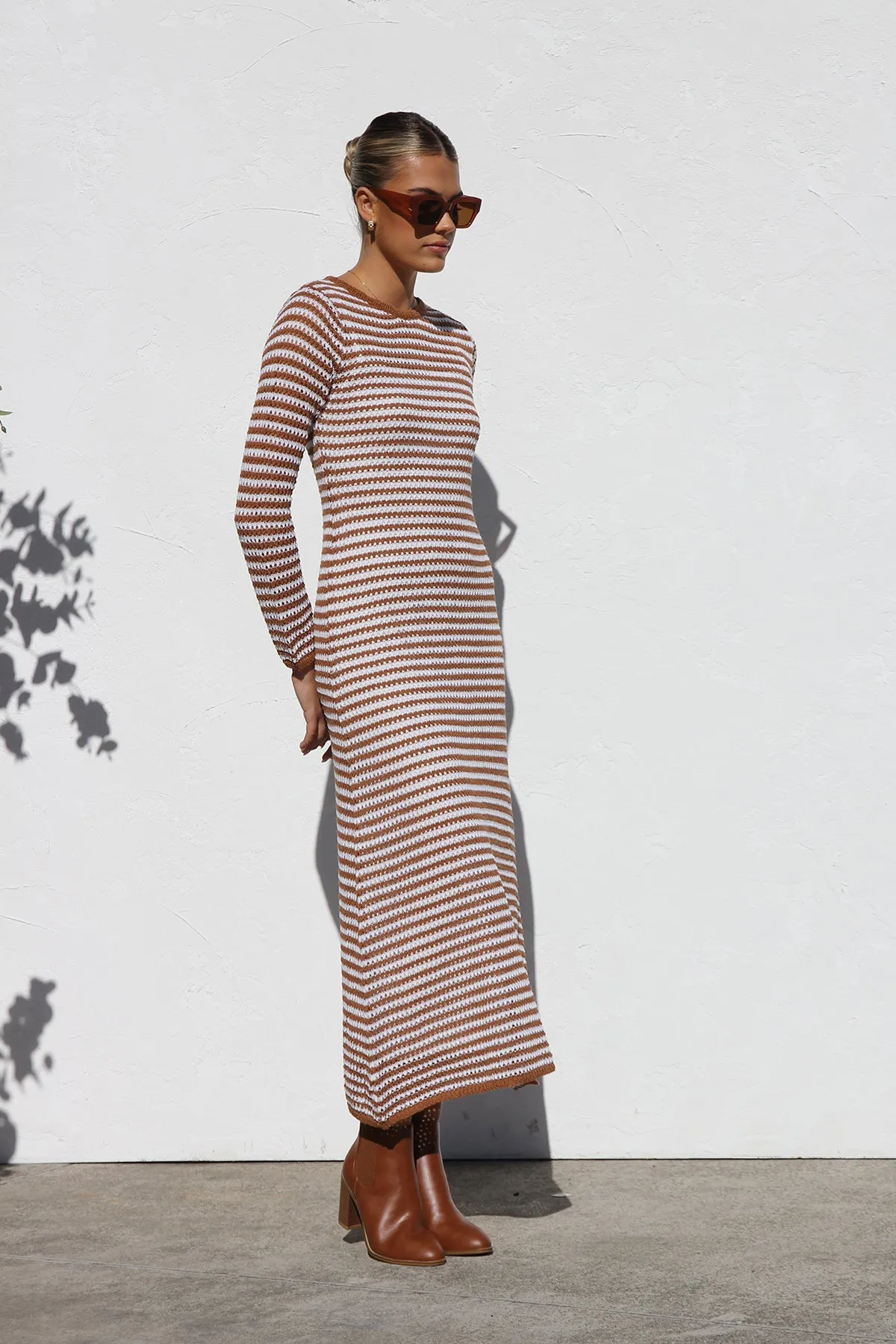 Seraphina Dress BROWN