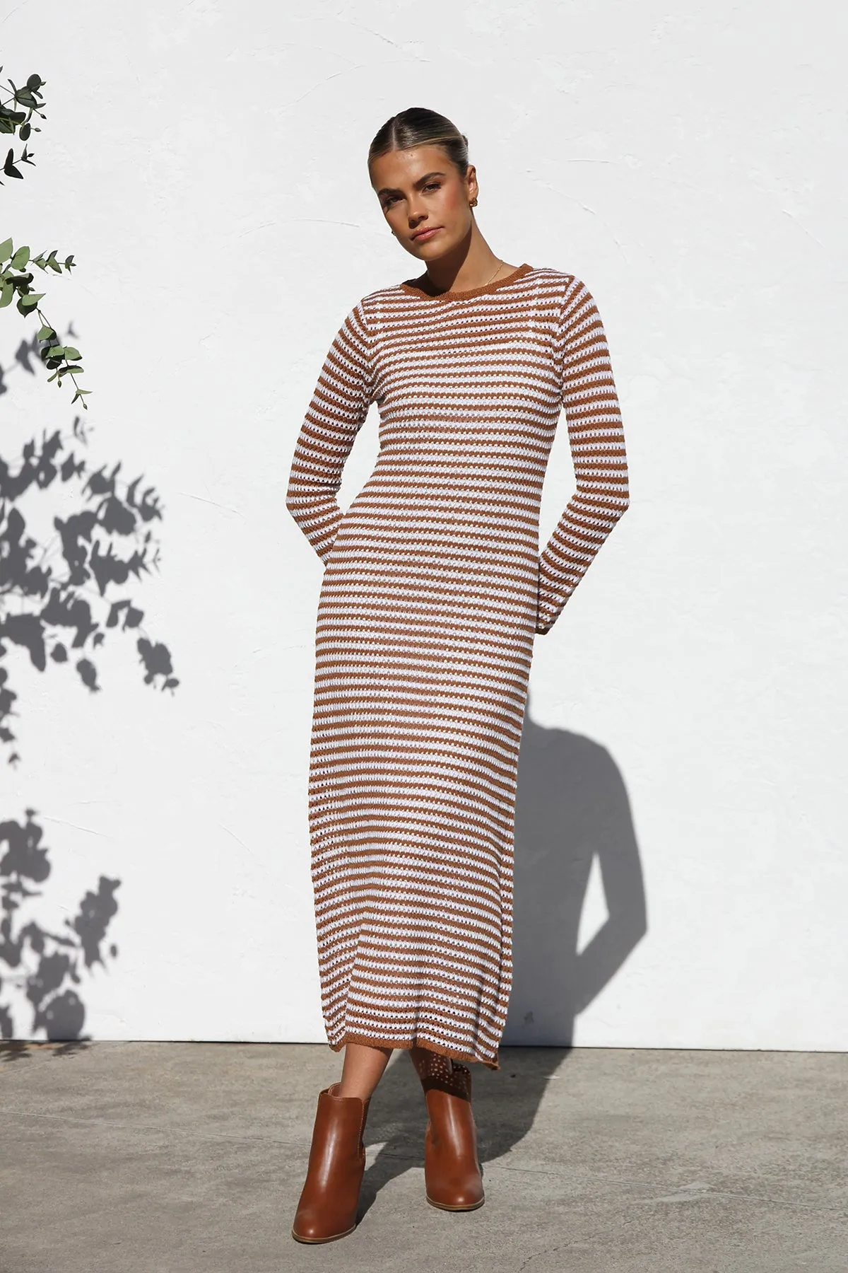 Seraphina Dress BROWN