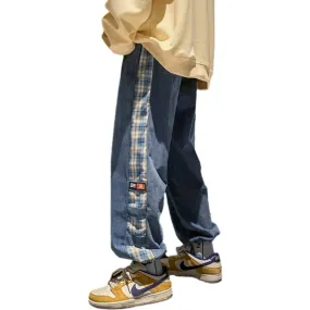 Side Grid Corduroy Sweatpants