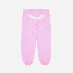 Sp5der OG Web Sweatpants Pink