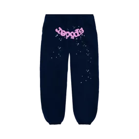 SP5DER WEB  ATLANTA SWEATPANTS 'NAVY