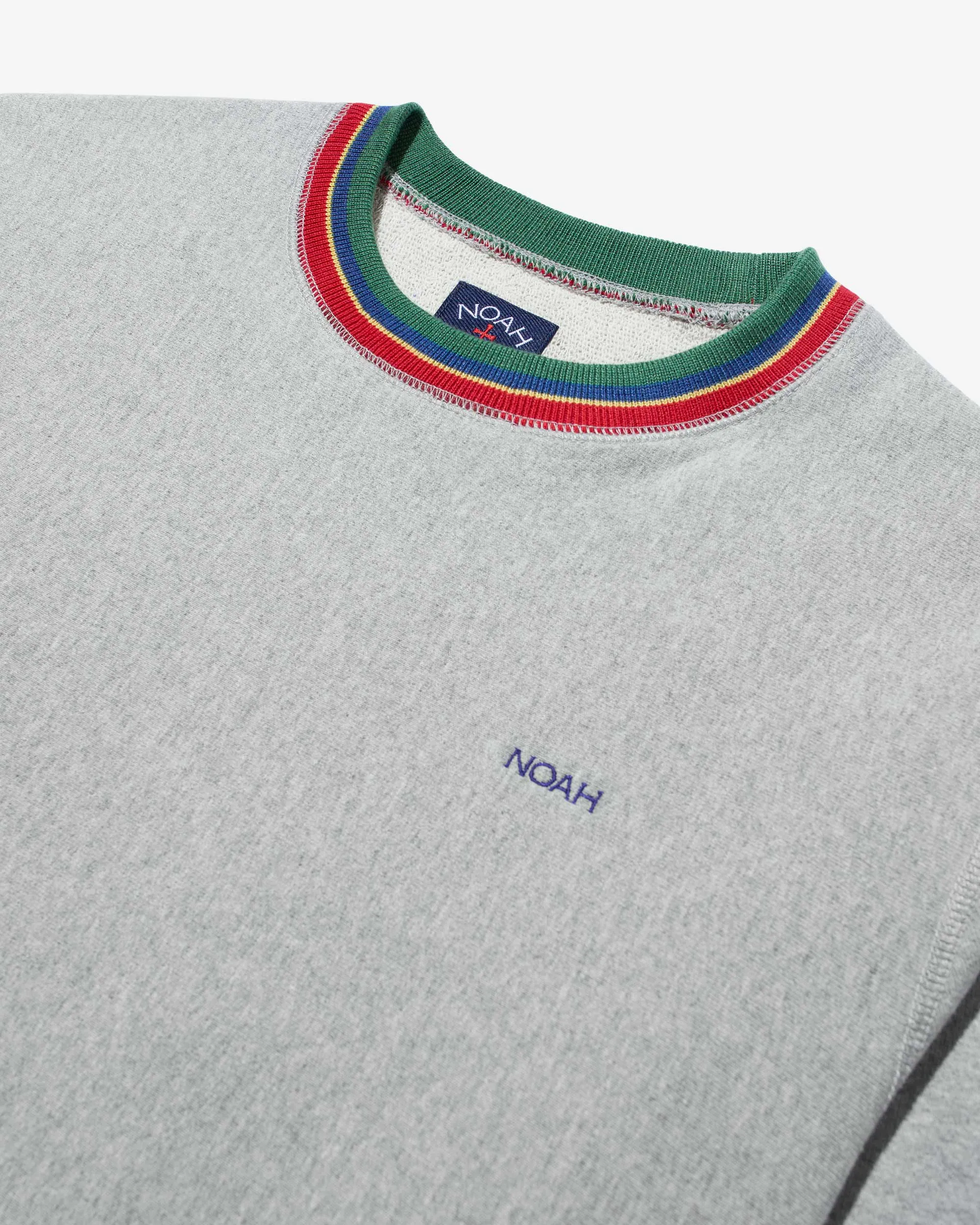 Sport Stripe Crewneck
