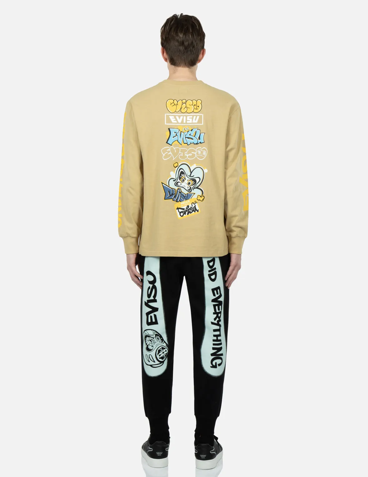 Spray-effect Daicock Print Sweatpants