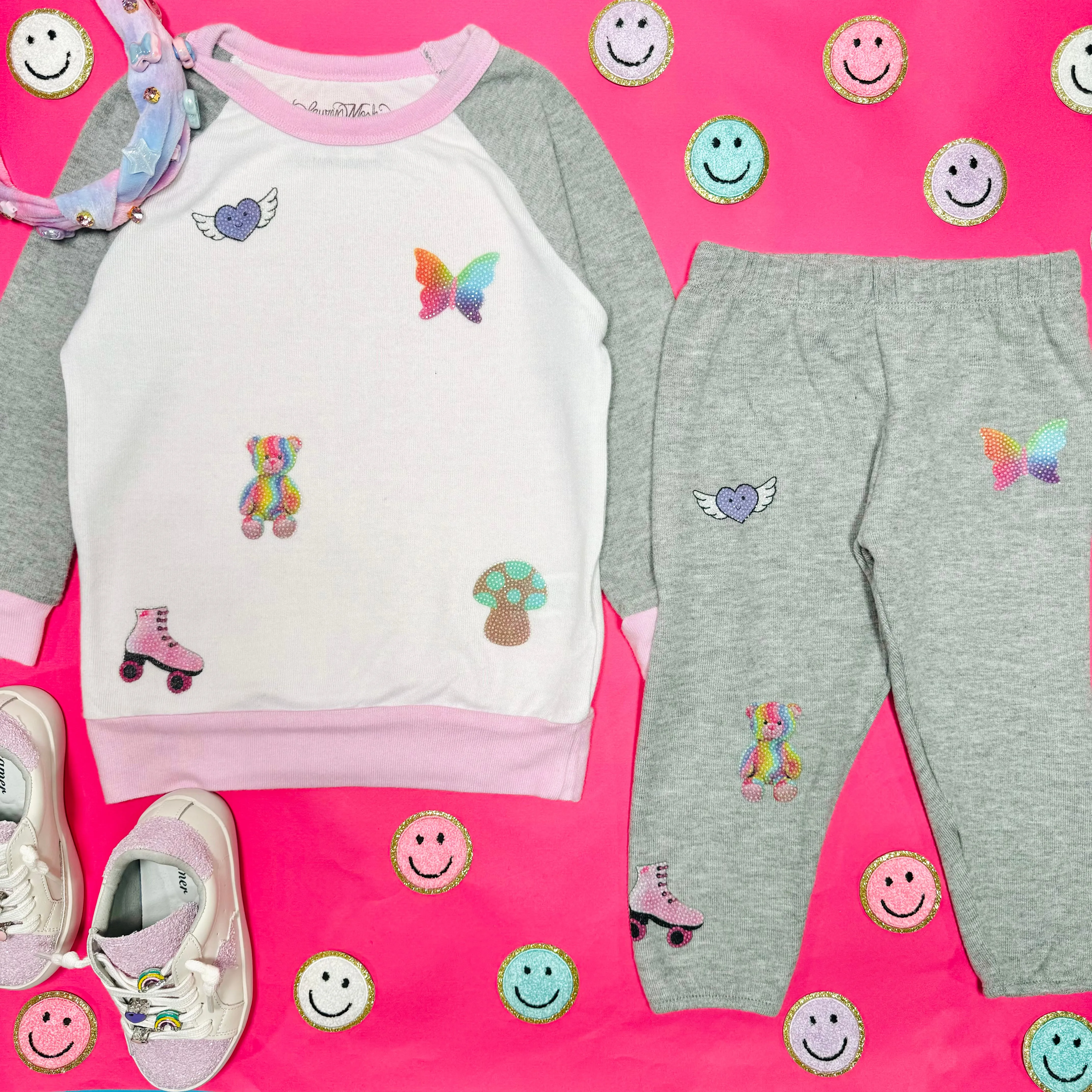 STICKER BEANS SWEATPANTS