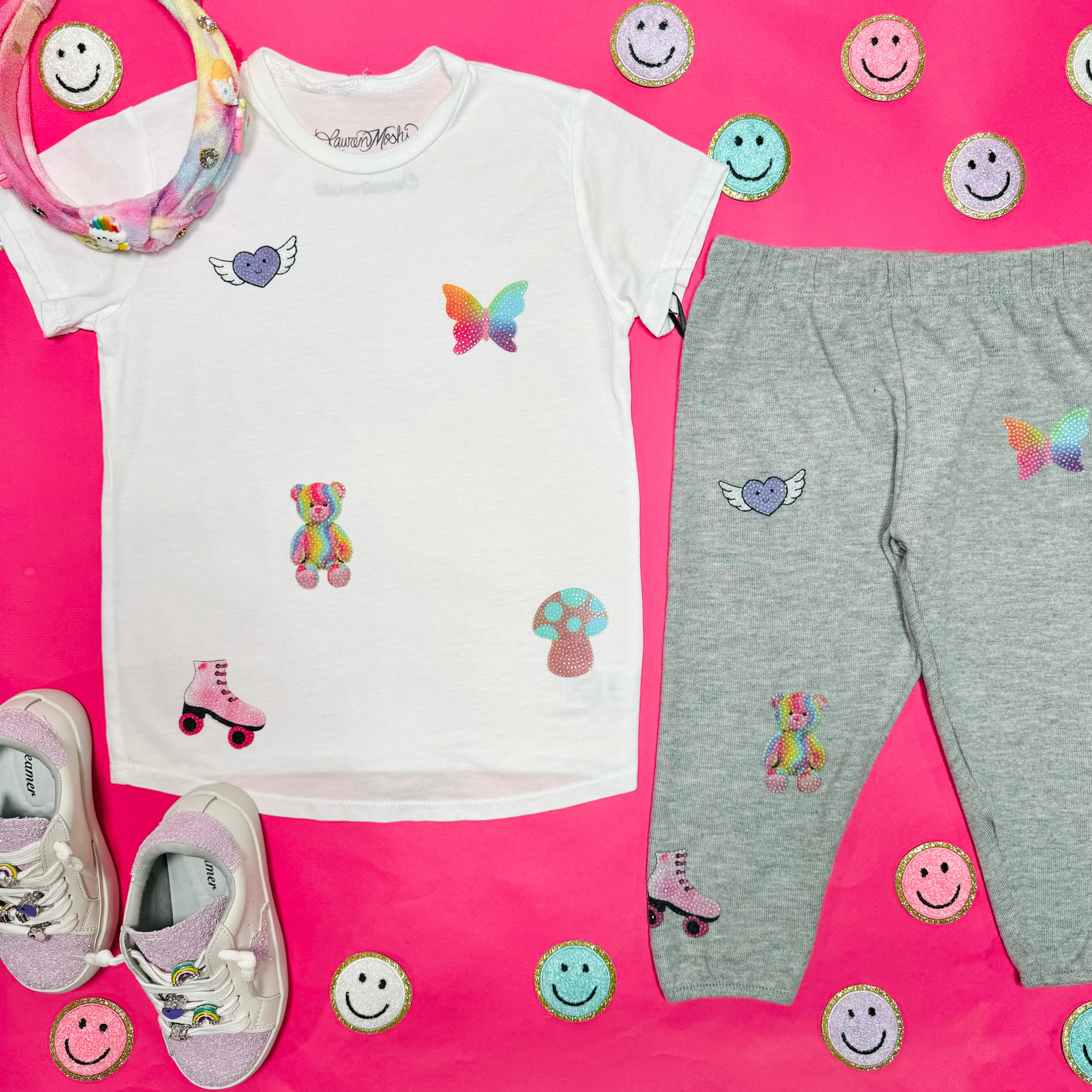 STICKER BEANS SWEATPANTS