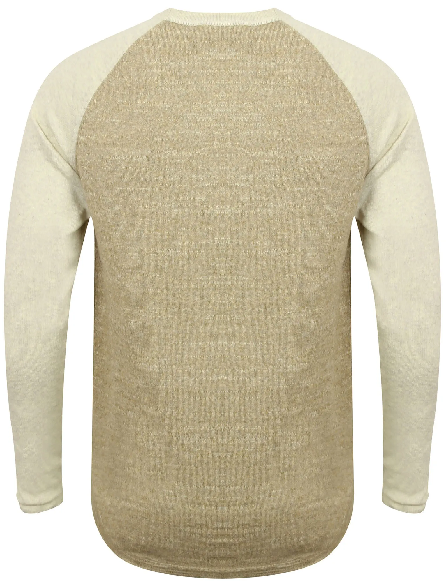 Synopsis Raglan Sleeve Cotton Slub Jumper in Oatmeal - Tokyo Laundry