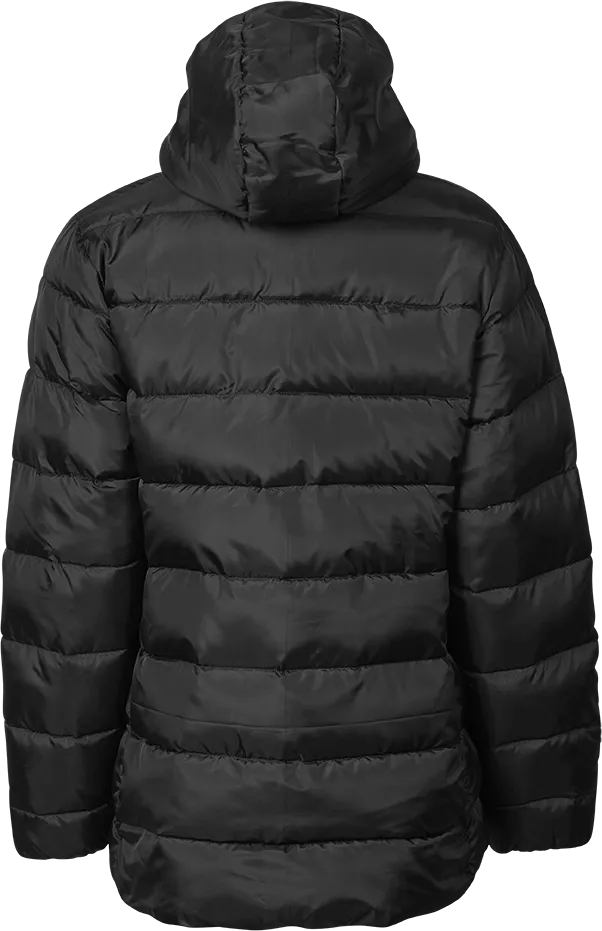 Tee Jays Lite Ladies Hooded Puffer Jacket | Lightweight | Recycled | Black | S-3XL