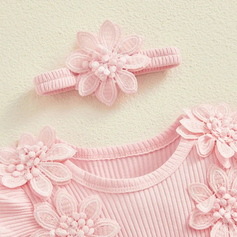 The Pretty Bouquet Lace Romper Dress