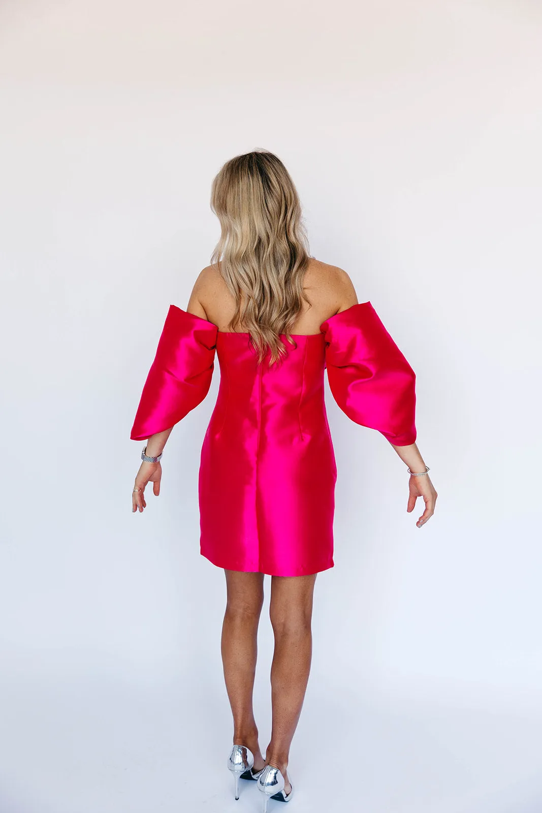 Topanga Mini Dress - Hot Pink
