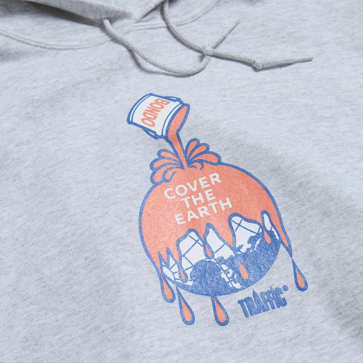 Traffic Cover The Earth Hoodie - Heather