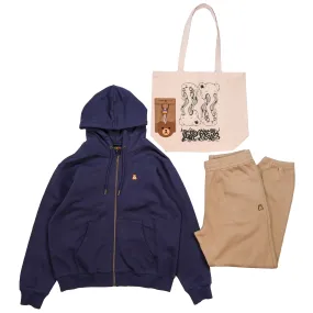 Unisex Classic Zip Hoodie Bundle