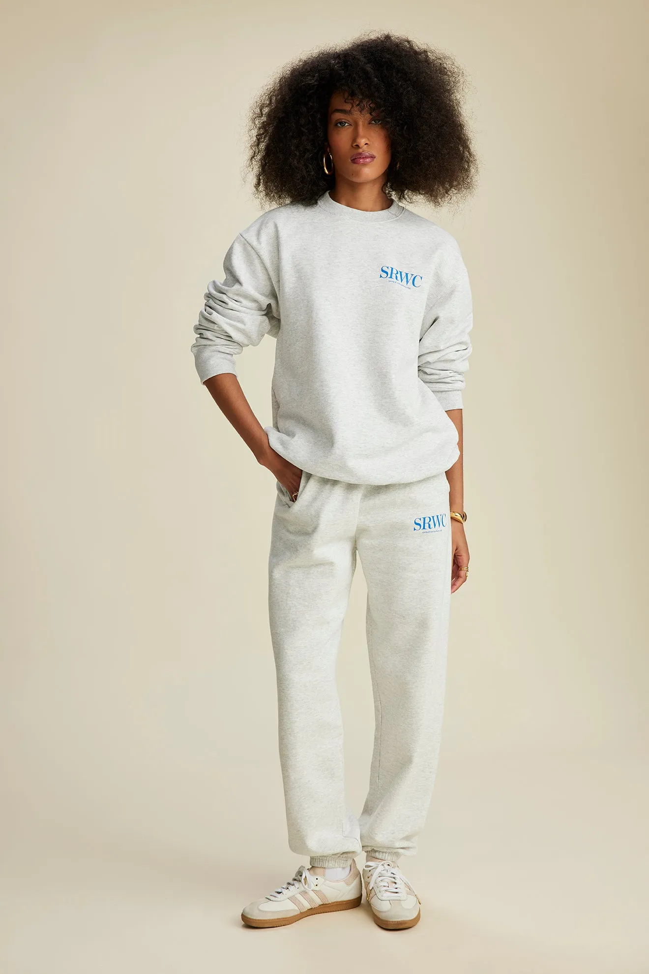 Upper East Side Sweatpant - Heather Gray/Ocean