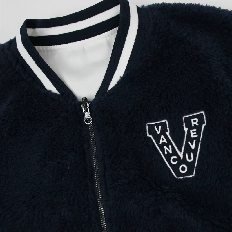 Vancouver Canucks Wild Collective Women's Reversible Sherpa Bomber