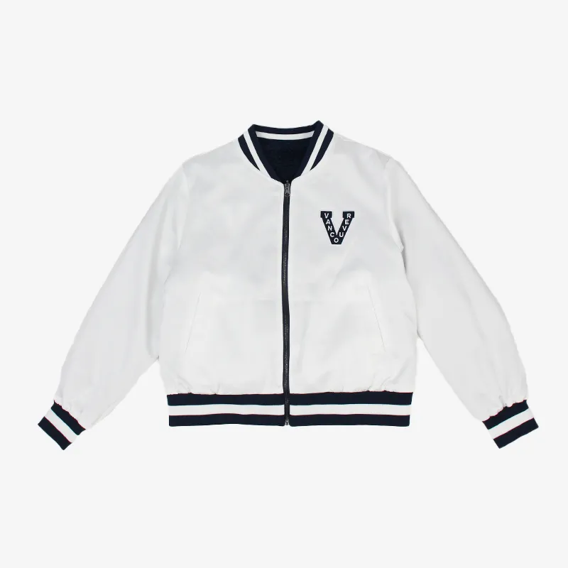 Vancouver Canucks Wild Collective Women's Reversible Sherpa Bomber