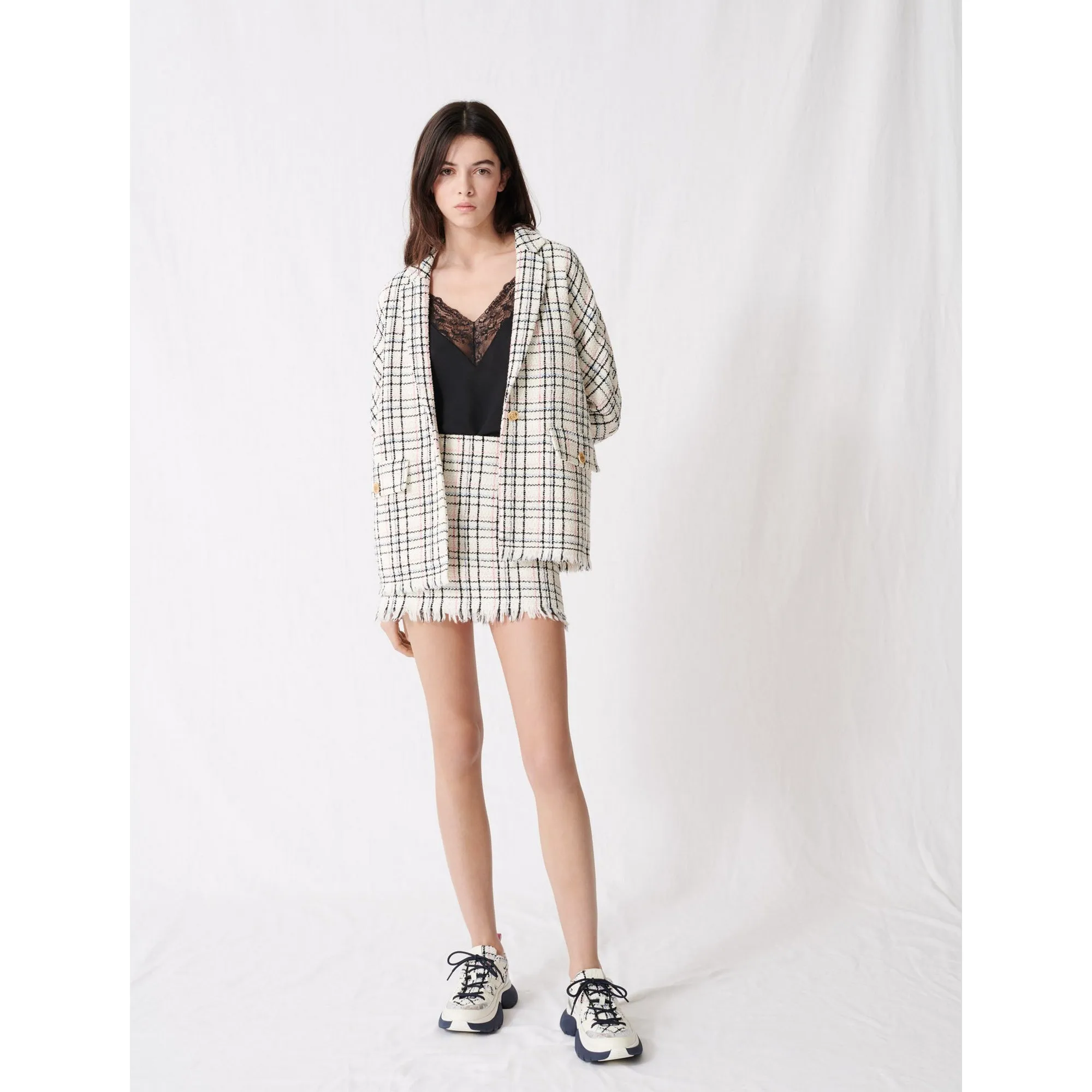 Vianey Blazer - Ecru