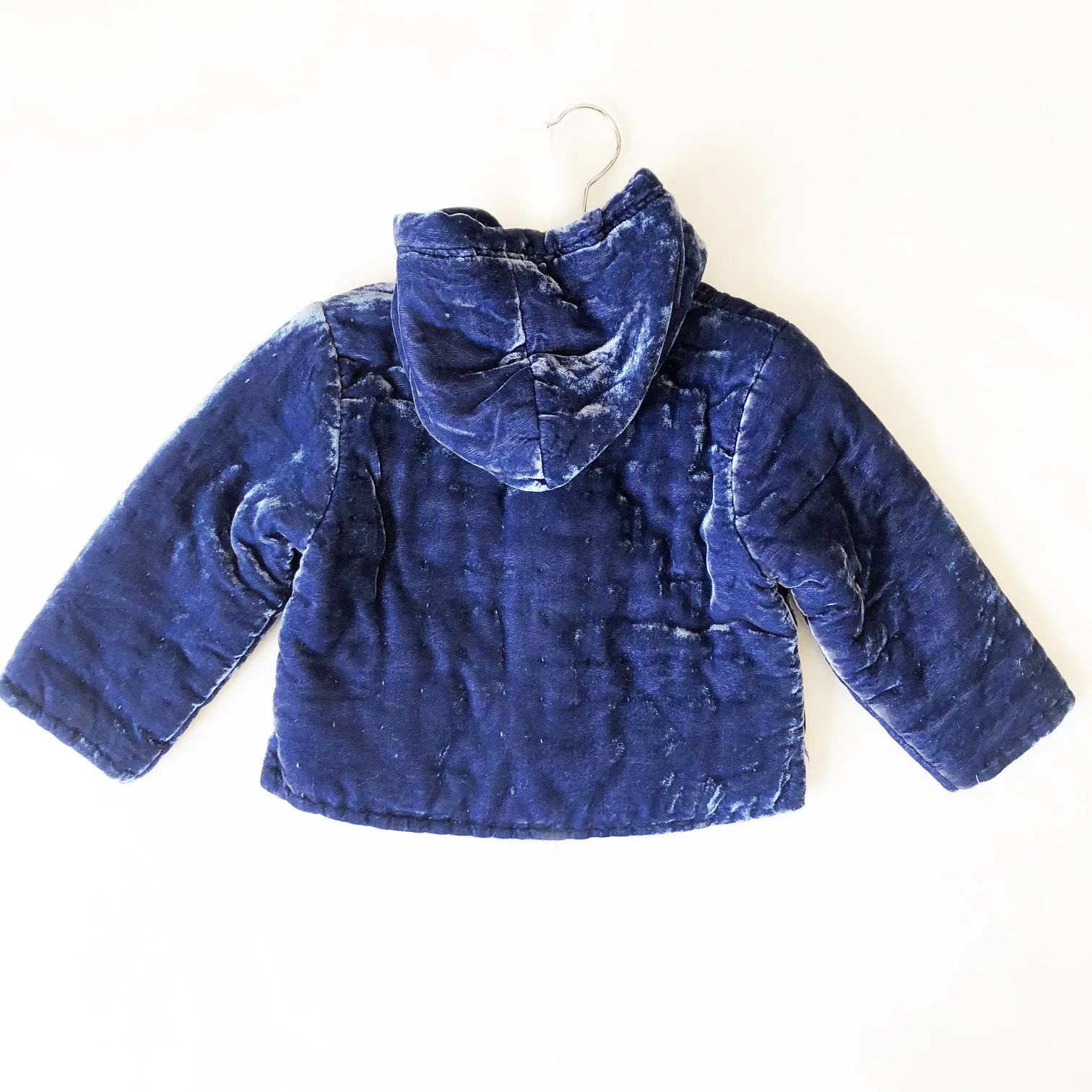 Vintage Velvet Quilted Jacket size 1-2