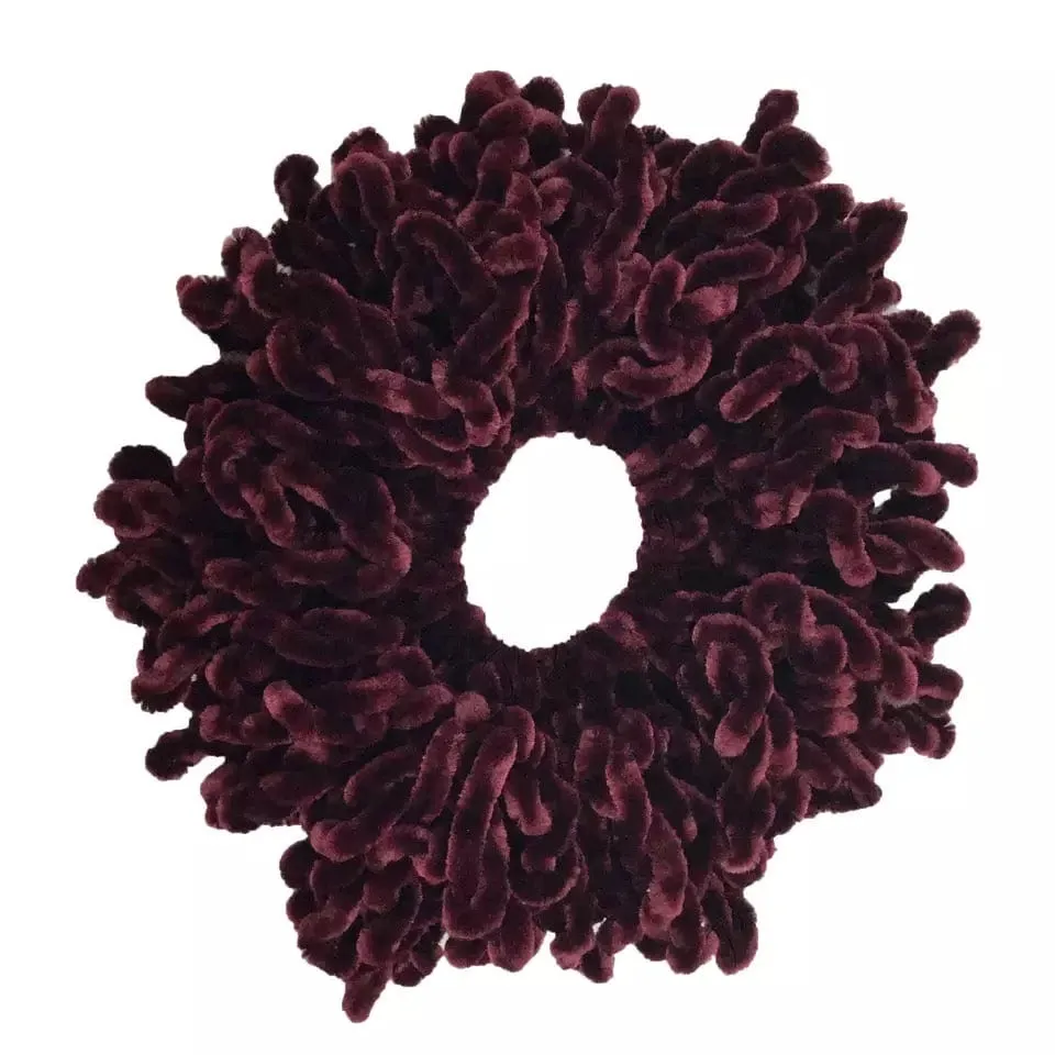 Volumizing Scrunchie Band - Burgundy
