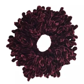 Volumizing Scrunchie Band - Burgundy
