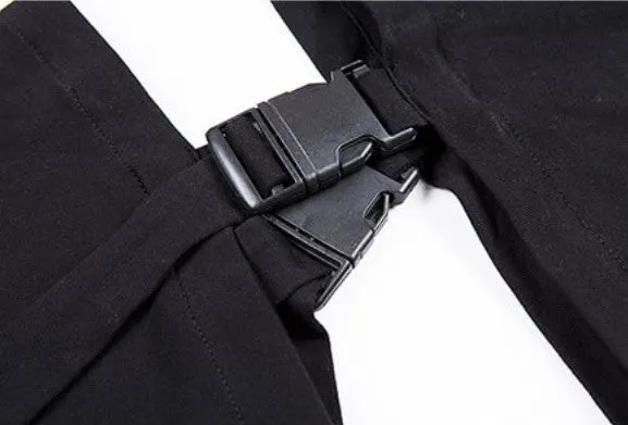 Women's Autumn Cotton High-Waist Loose Cargo Pants