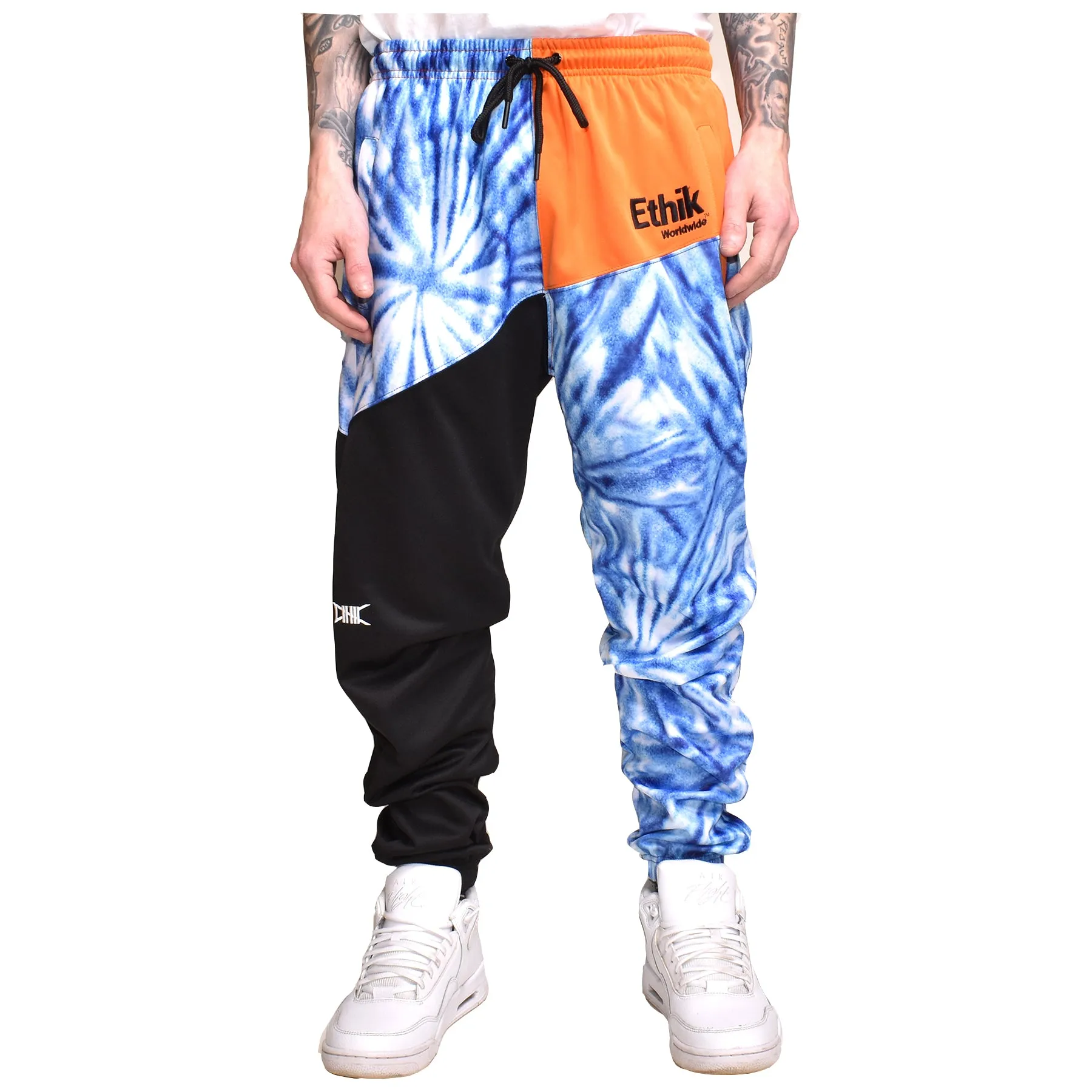 Woodstock Tie-Dye Sweat Pants | Blue