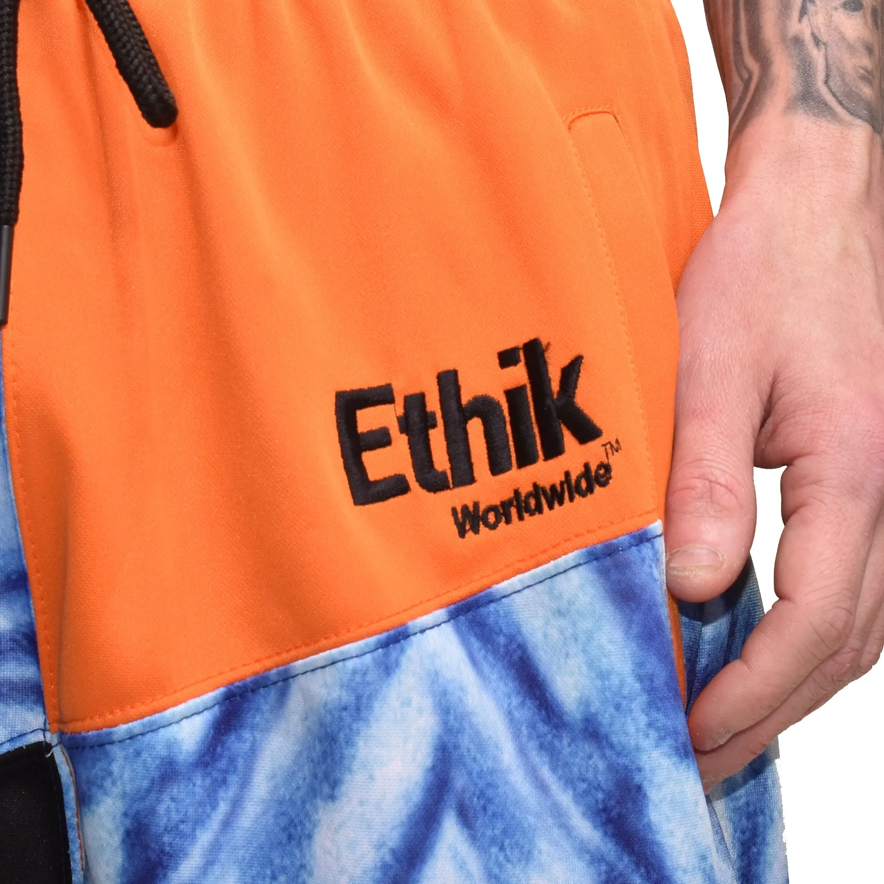 Woodstock Tie-Dye Sweat Pants | Blue
